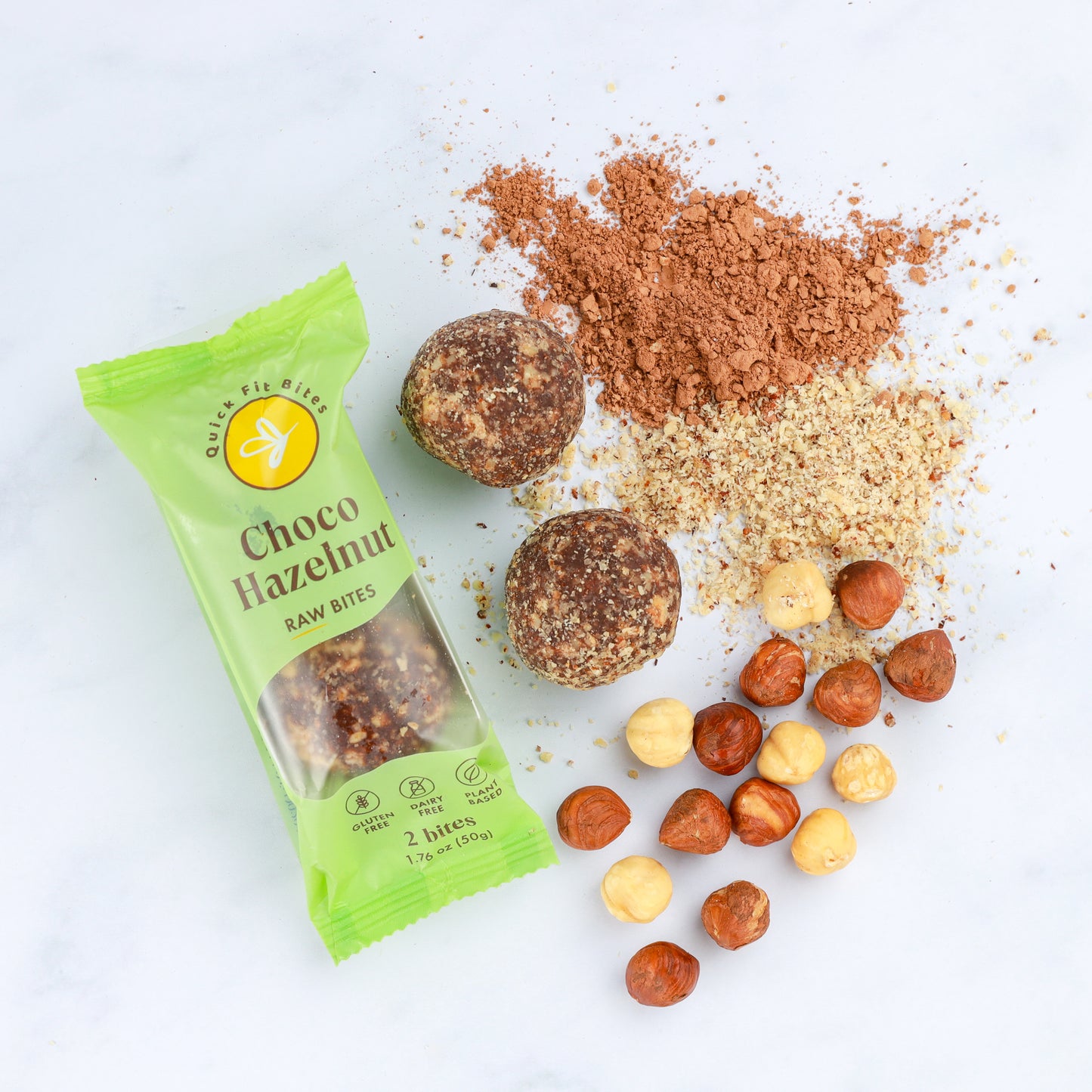 Choco Hazelnut Bites